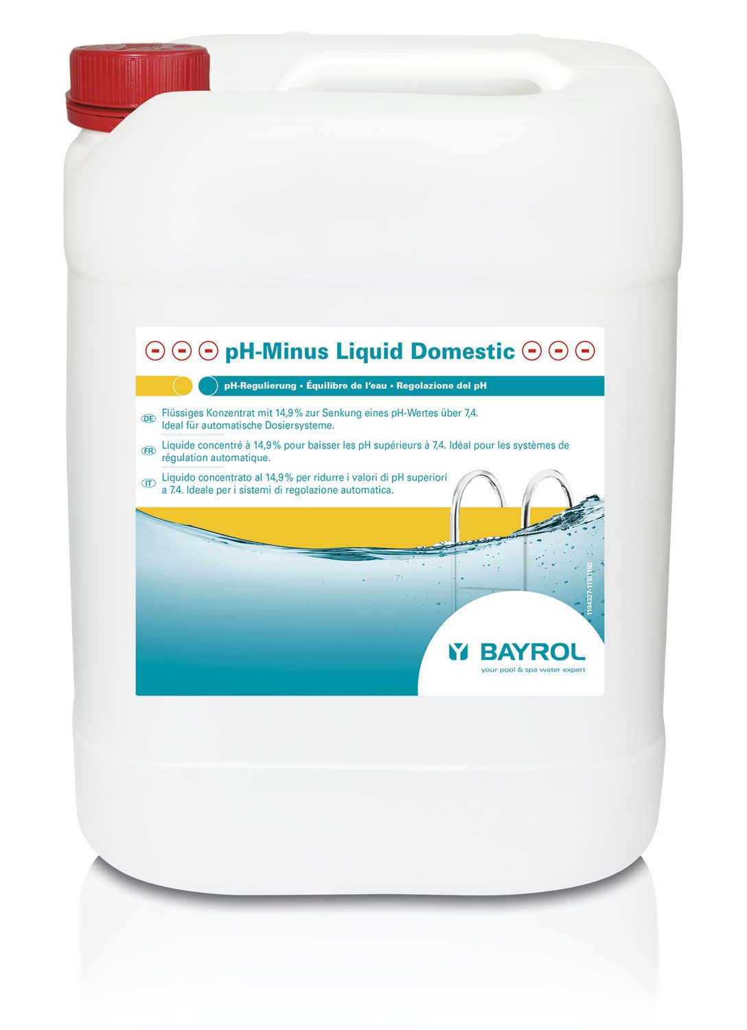 pH-Minus Liquid Domestic 20L pour régulation automatique