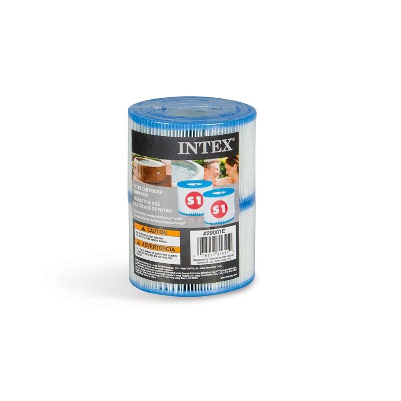 Lot de 2 cartouches de filtration spa gonflable Intex