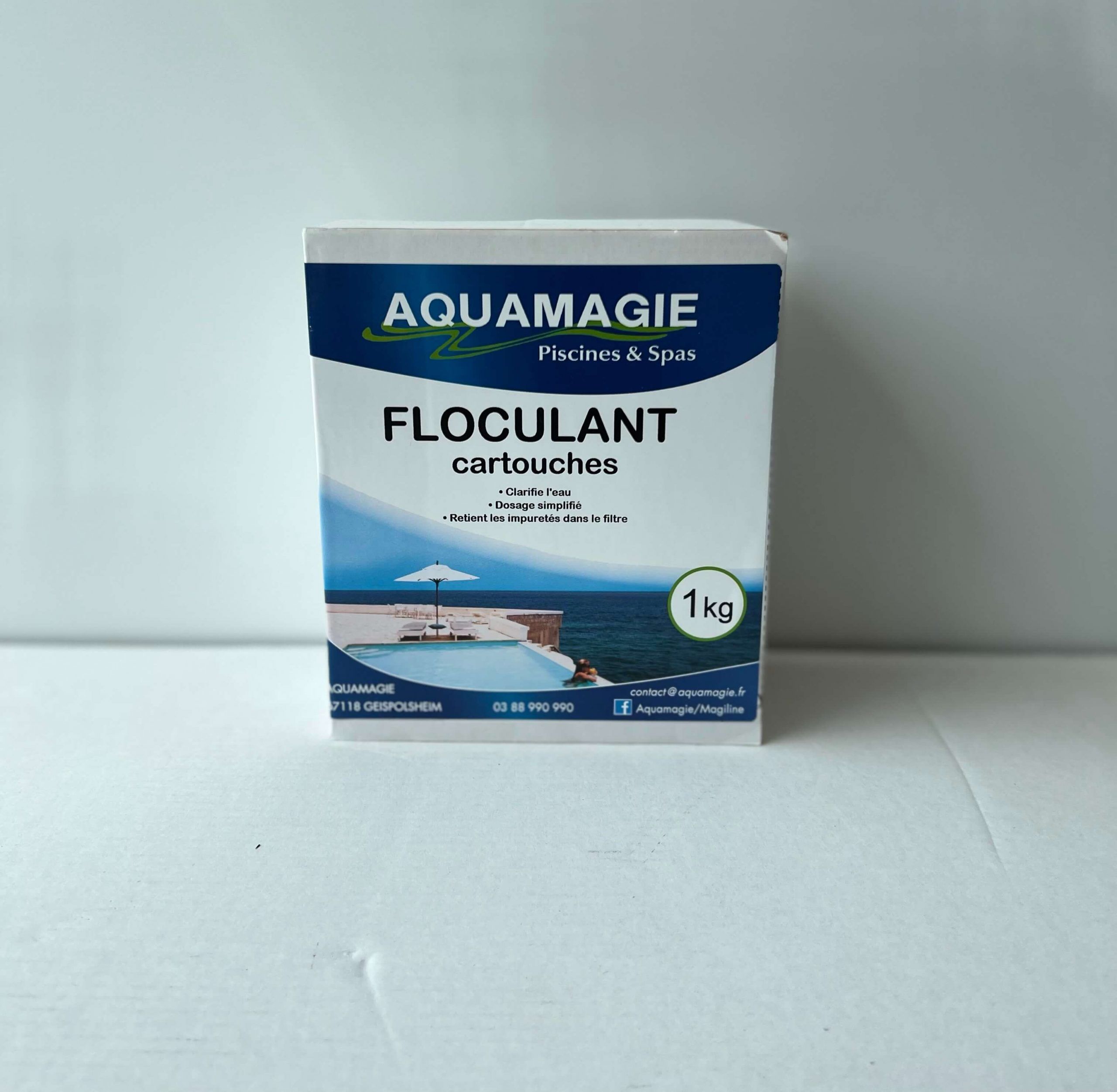 Aquamagie – Floculant cartouche 1 Kg
