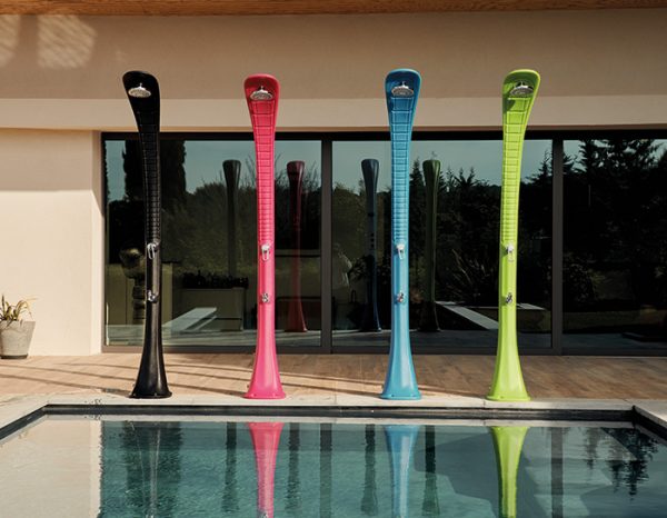 Douche solaire Cobra 32L - coloris bleu