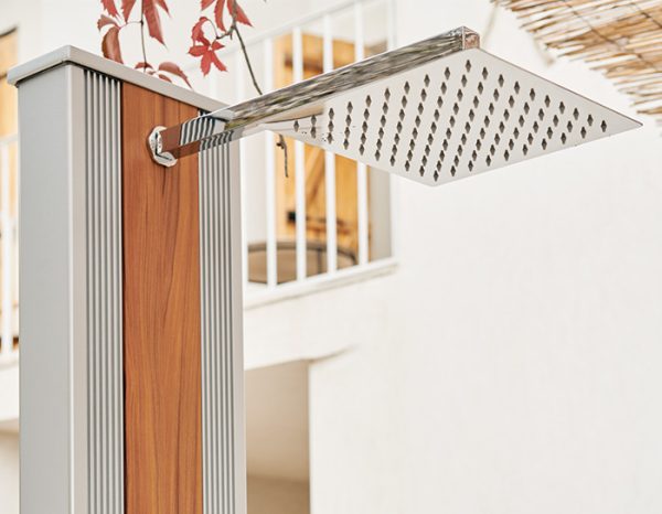 Douche Hybride Dada PIU 40L - Coloris Gris / Bois